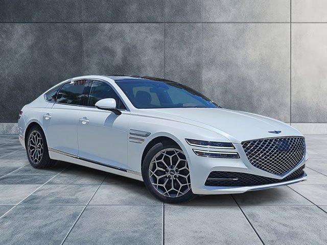Thumbnail image of 2022 Genesis G80 at KingMitsubishiHyundai-New of Deerfield Beach, FL