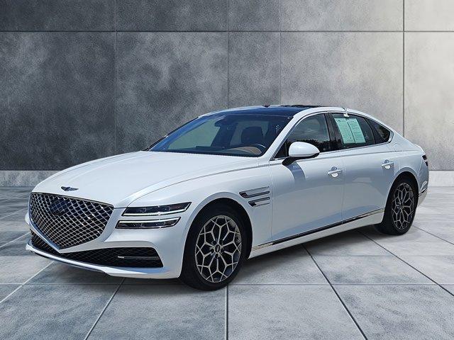 Thumbnail image of 2022 Genesis G80 at KingMitsubishiHyundai-New of Deerfield Beach, FL