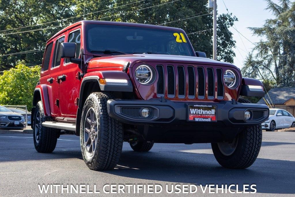 Thumbnail image of 2021 Jeep Wrangler Unlimited at Withnell Dodge