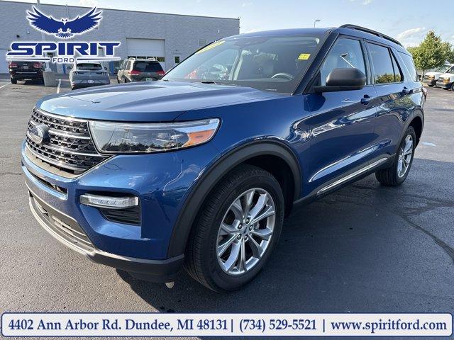 Thumbnail image of 2022 Ford Explorer at SpiritFordUsed of dundee, MI