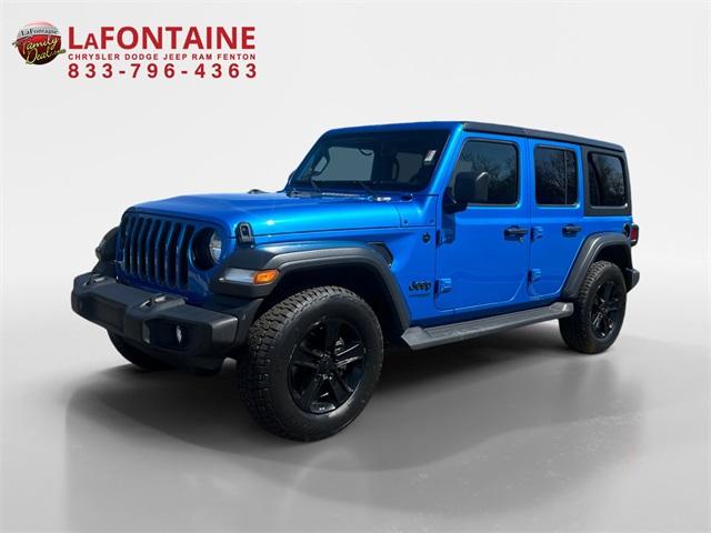 Thumbnail image of 2022 Jeep Wrangler Unlimited at LaFontaine Chrysler Dodge Jeep Ram of Fenton