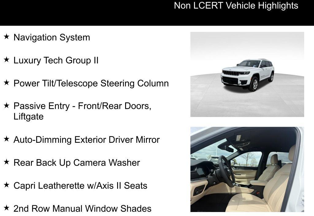 Thumbnail image of 2023 Jeep Grand Cherokee L at Northtown Lexus