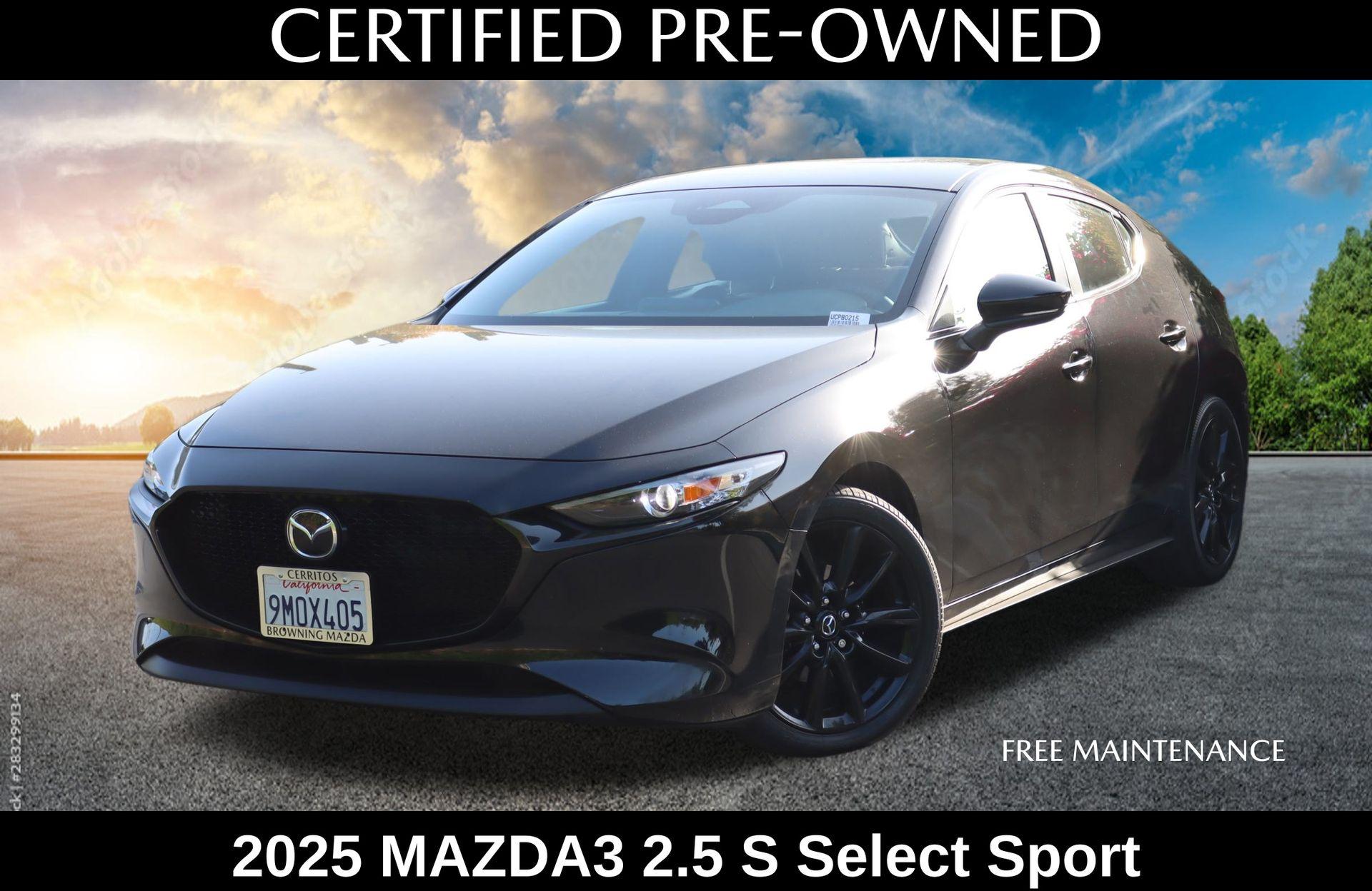 Thumbnail image of 2025 Mazda Mazda3 Hatchback at Browning Mazda