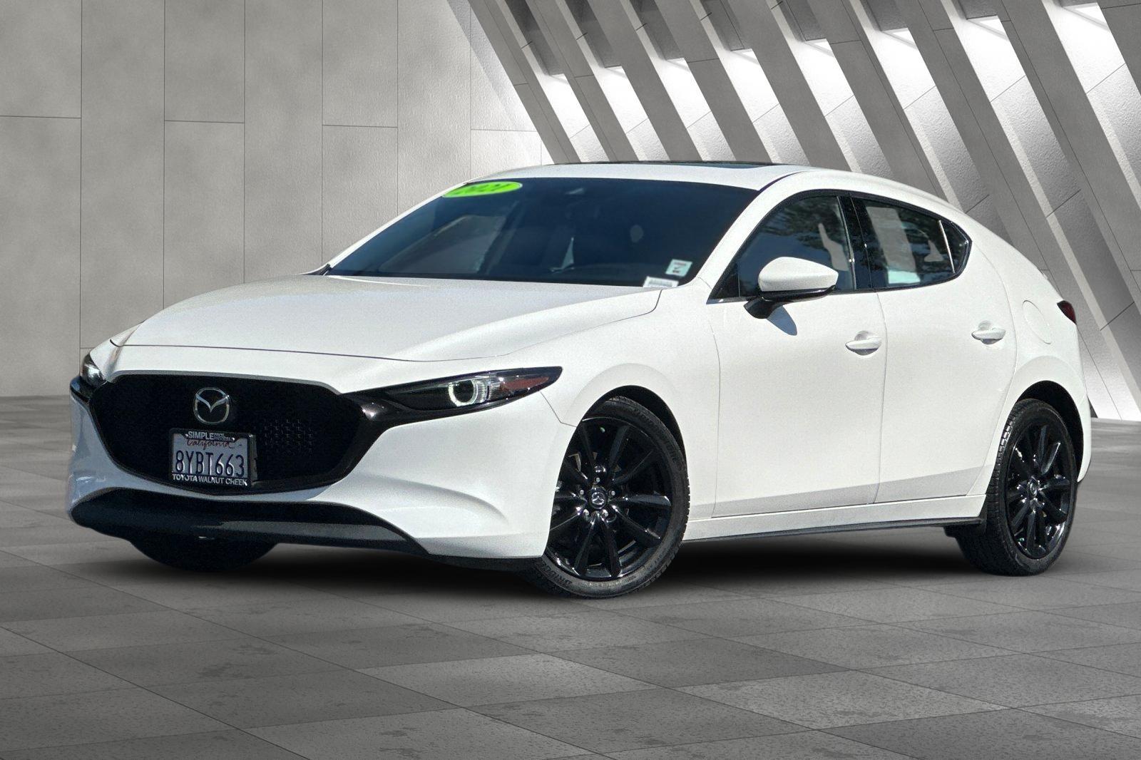 Thumbnail image of 2021 Mazda Mazda3 Hatchback at Walnut Creek Toyota