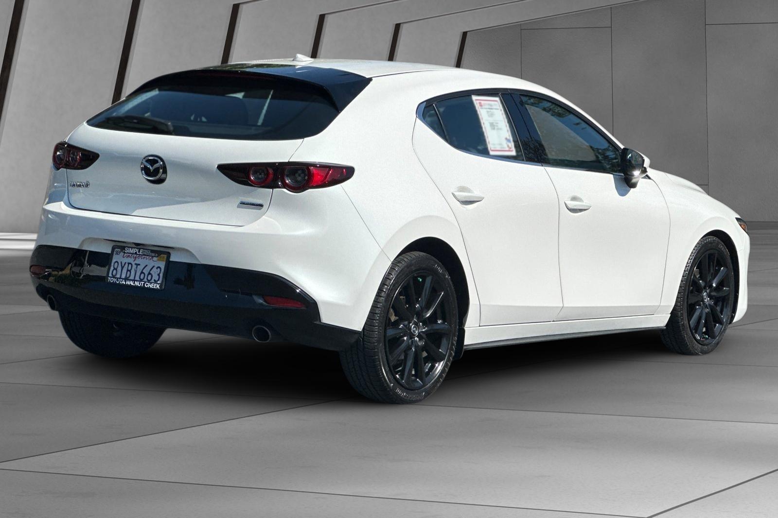 Thumbnail image of 2021 Mazda Mazda3 Hatchback at Walnut Creek Toyota