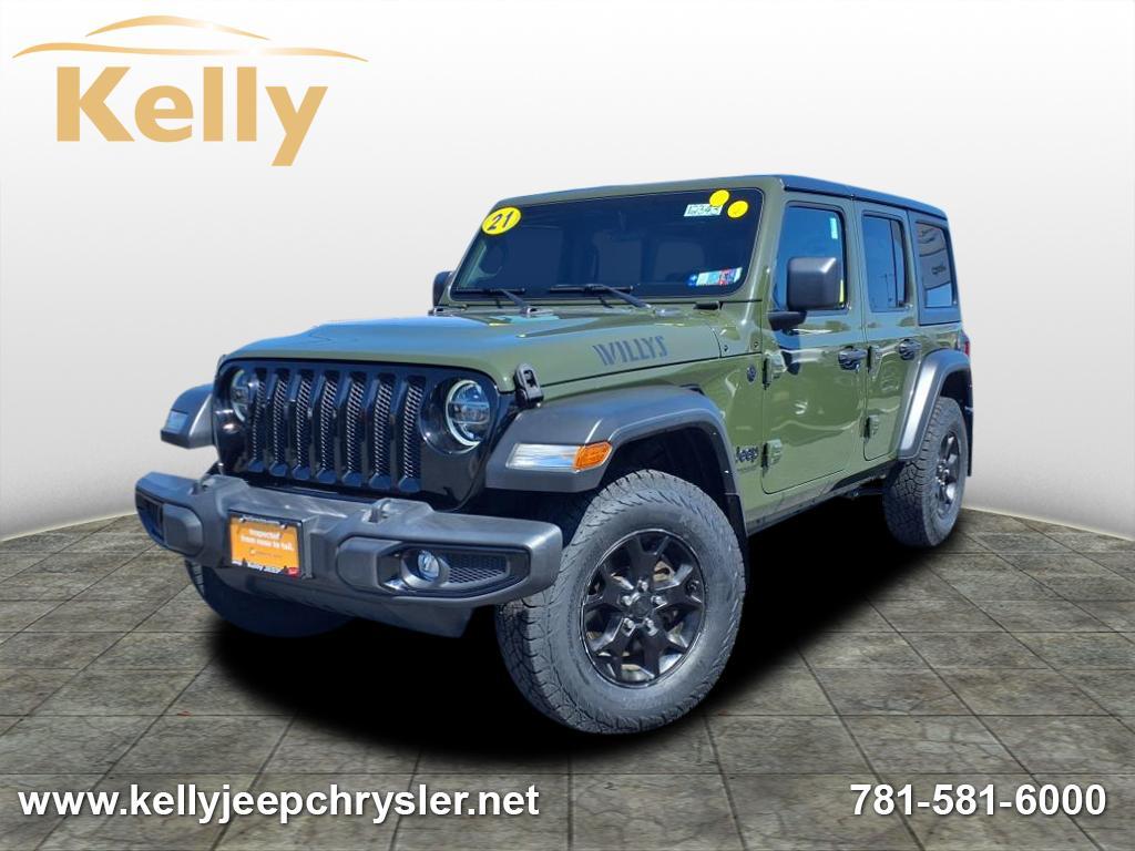 Thumbnail image of 2021 Jeep Wrangler Unlimited at Kelly Jeep Chrysler