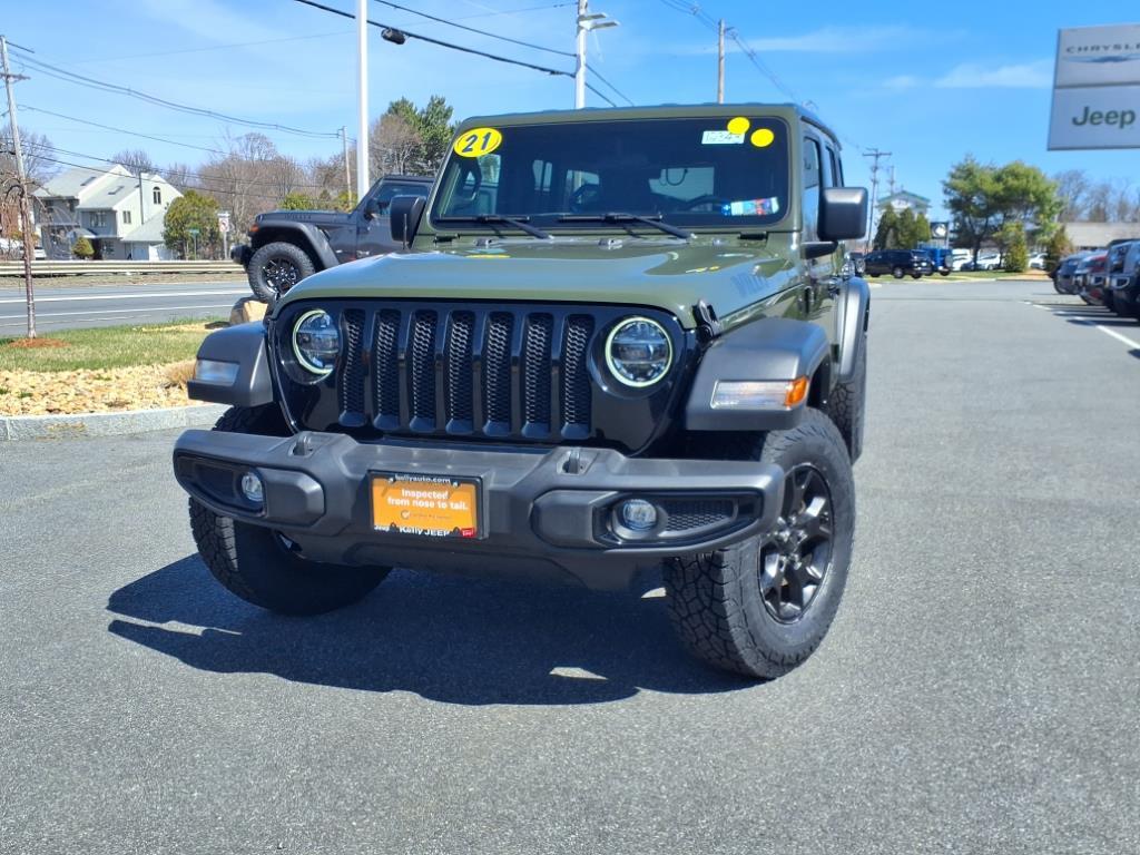 Thumbnail image of 2021 Jeep Wrangler Unlimited at Kelly Jeep Chrysler