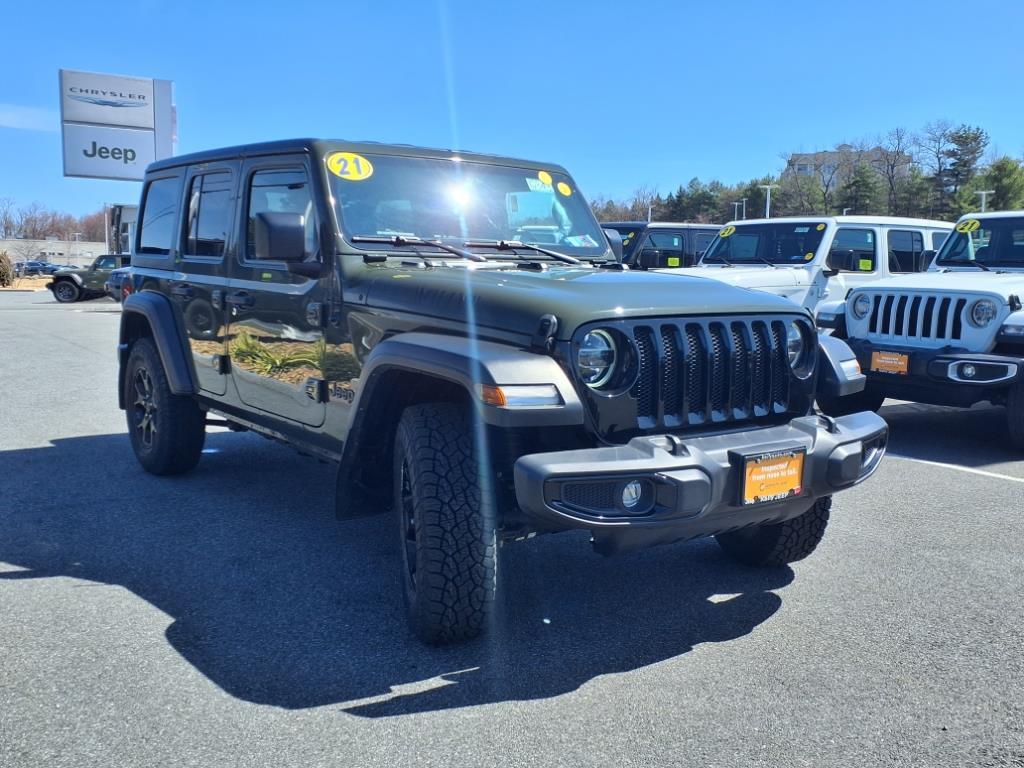 Thumbnail image of 2021 Jeep Wrangler Unlimited at Kelly Jeep Chrysler