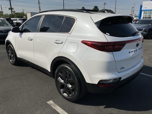 Thumbnail image of 2021 Kia Sportage at Burlington Chevrolet