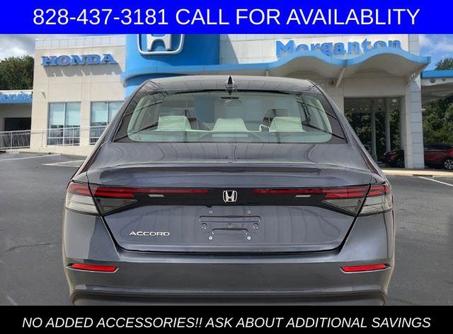 Thumbnail image of 2025 Honda Accord at Morganton Honda