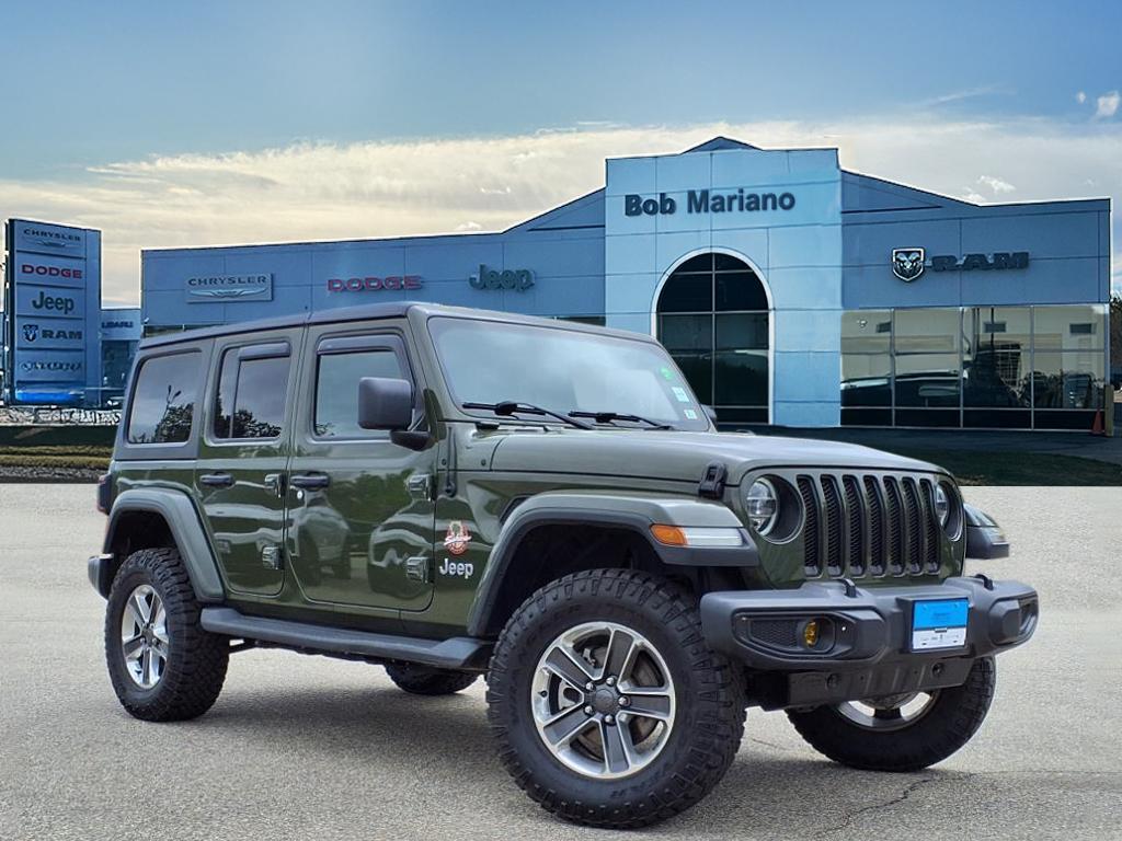 Thumbnail image of 2021 Jeep Wrangler Unlimited at Bob Mariano Jeep Dodge
