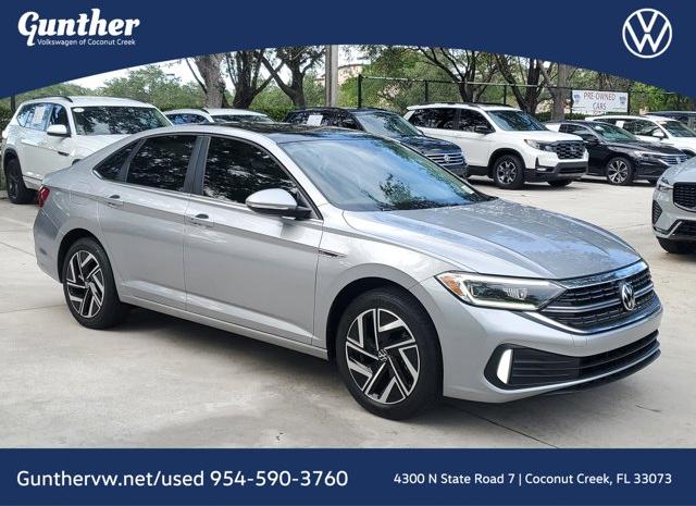 Thumbnail image of 2022 Volkswagen Jetta at Gunther Volvo Cars Coconut Creek - Used