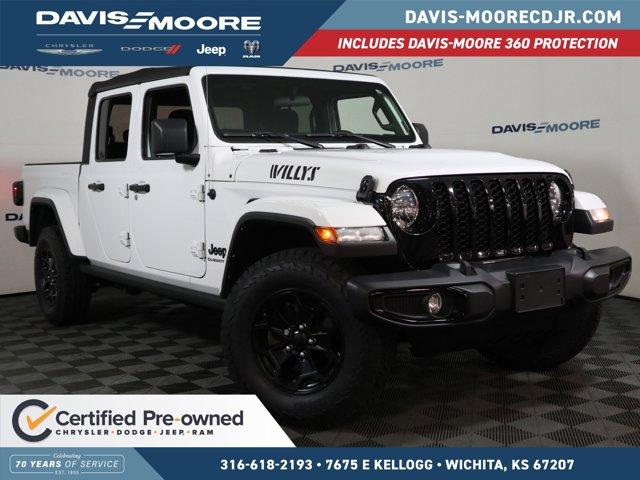 Thumbnail image of 2022 Jeep Gladiator at DavisMooreChryslerDodgeJeepUSED of Wichita, KS