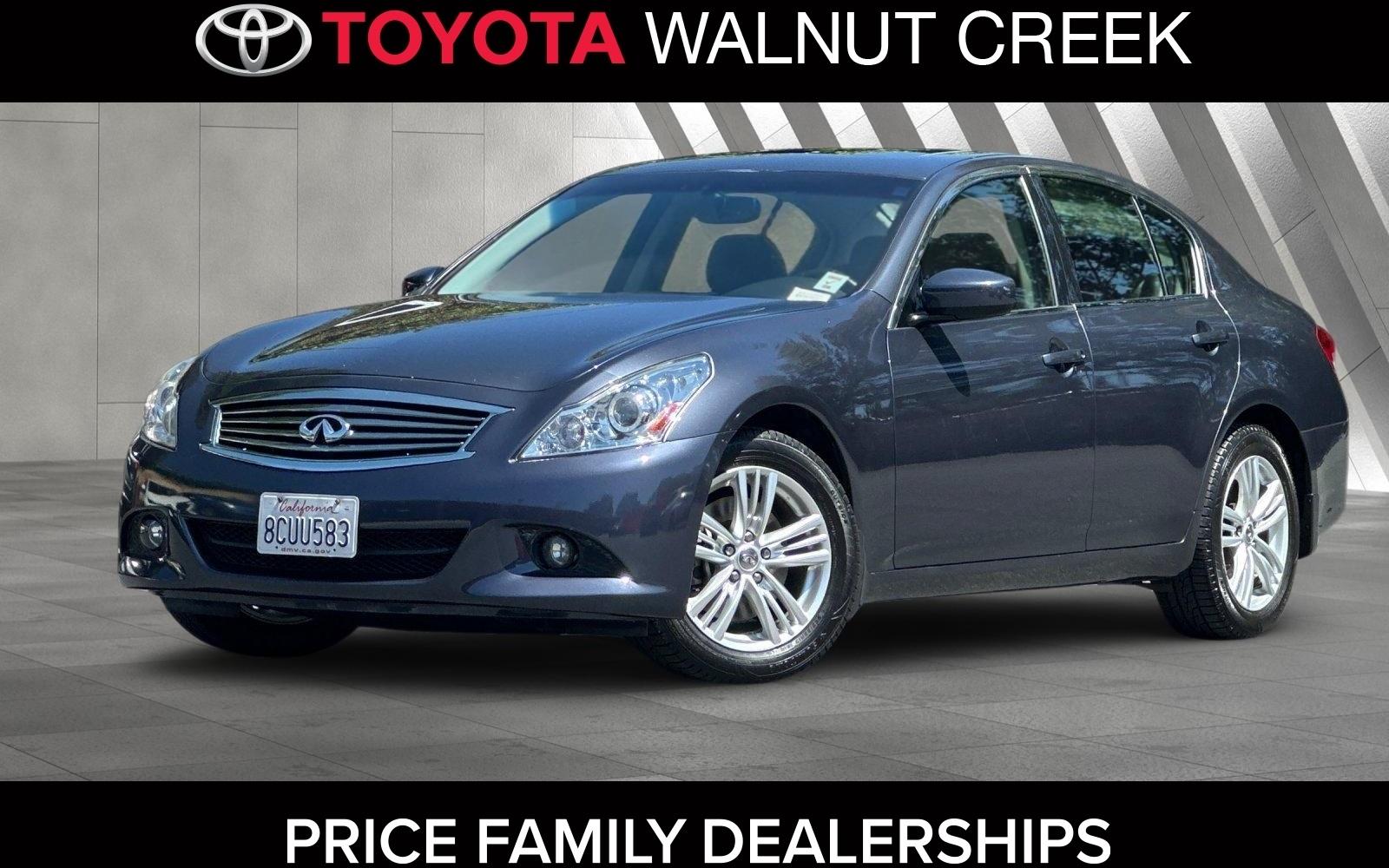Thumbnail image of 2013 INFINITI G37 Sedan at Walnut Creek Toyota