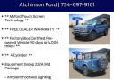 Thumbnail image of 2022 Ford Bronco at Atchinson Ford