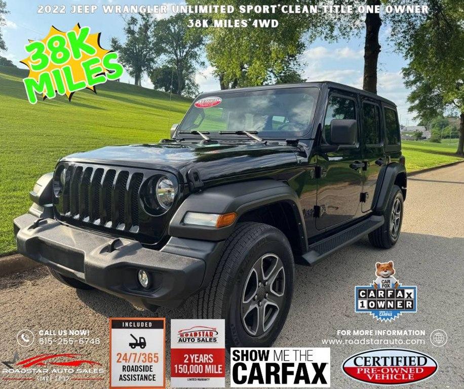 Thumbnail image of 2022 Jeep Wrangler Unlimited at ROADSTAR AUTO SALES, INC.