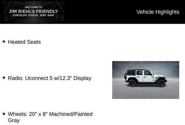 Thumbnail image of 2025 Jeep Wrangler at Jim Riehl's Friendly Chrysler Dodge Jeep Ram of Lapeer