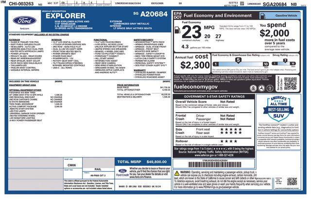 Thumbnail image of 2025 Ford Explorer at Burt Watson Chevrolet of Freeland