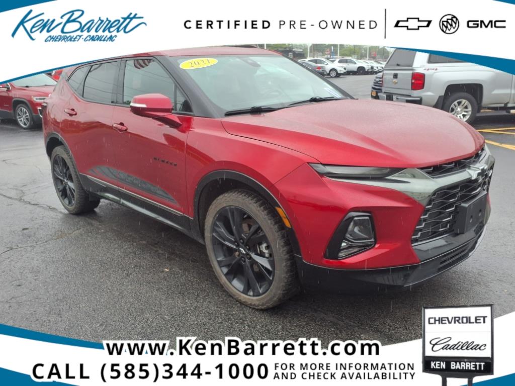 Thumbnail image of 2021 Chevrolet Blazer at Ken Barrett Chevrolet-Cadillac