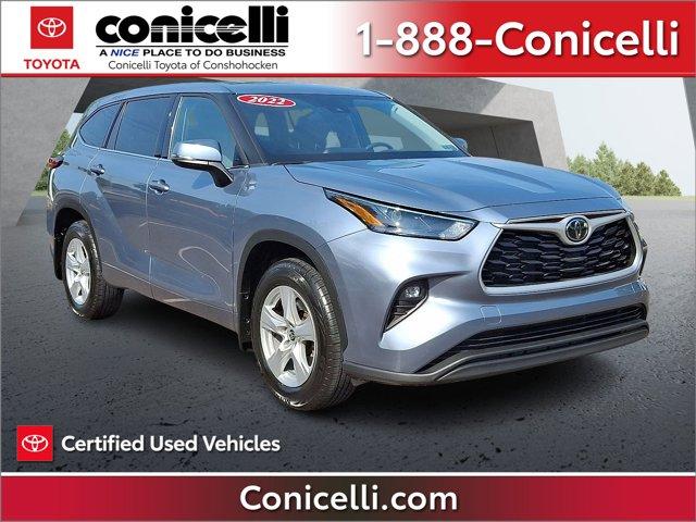 Thumbnail image of 2022 Toyota Highlander at Conicelli Toyota of Conshohocken - NEW