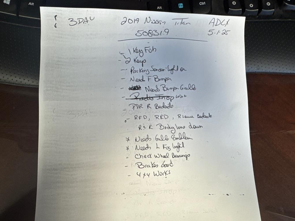 Thumbnail image of 2019 Nissan Titan at TOWN & COUNTRY AUTO SALES