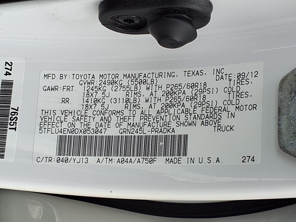 Thumbnail image of 2013 Toyota Tacoma at Miller Toyota Manassas