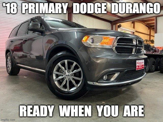 Thumbnail image of 2018 Dodge Durango at Primary Jeep Wrangler Argo Amphibious Powersports
