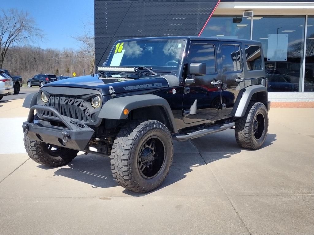Thumbnail image of 2016 Jeep Wrangler Unlimited at Grand Blanc Mitsubishi