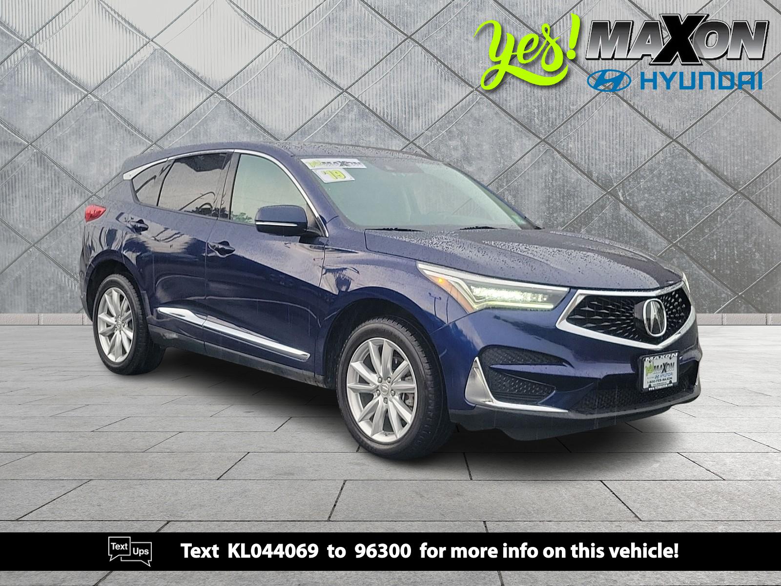 Thumbnail image of 2019 Acura RDX at Maxon Hyundai Inc.