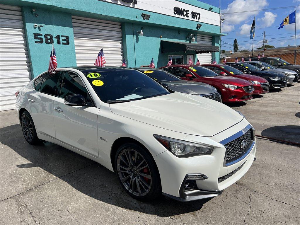 Thumbnail image of 2018 INFINITI Q50 at Nice Car Inc