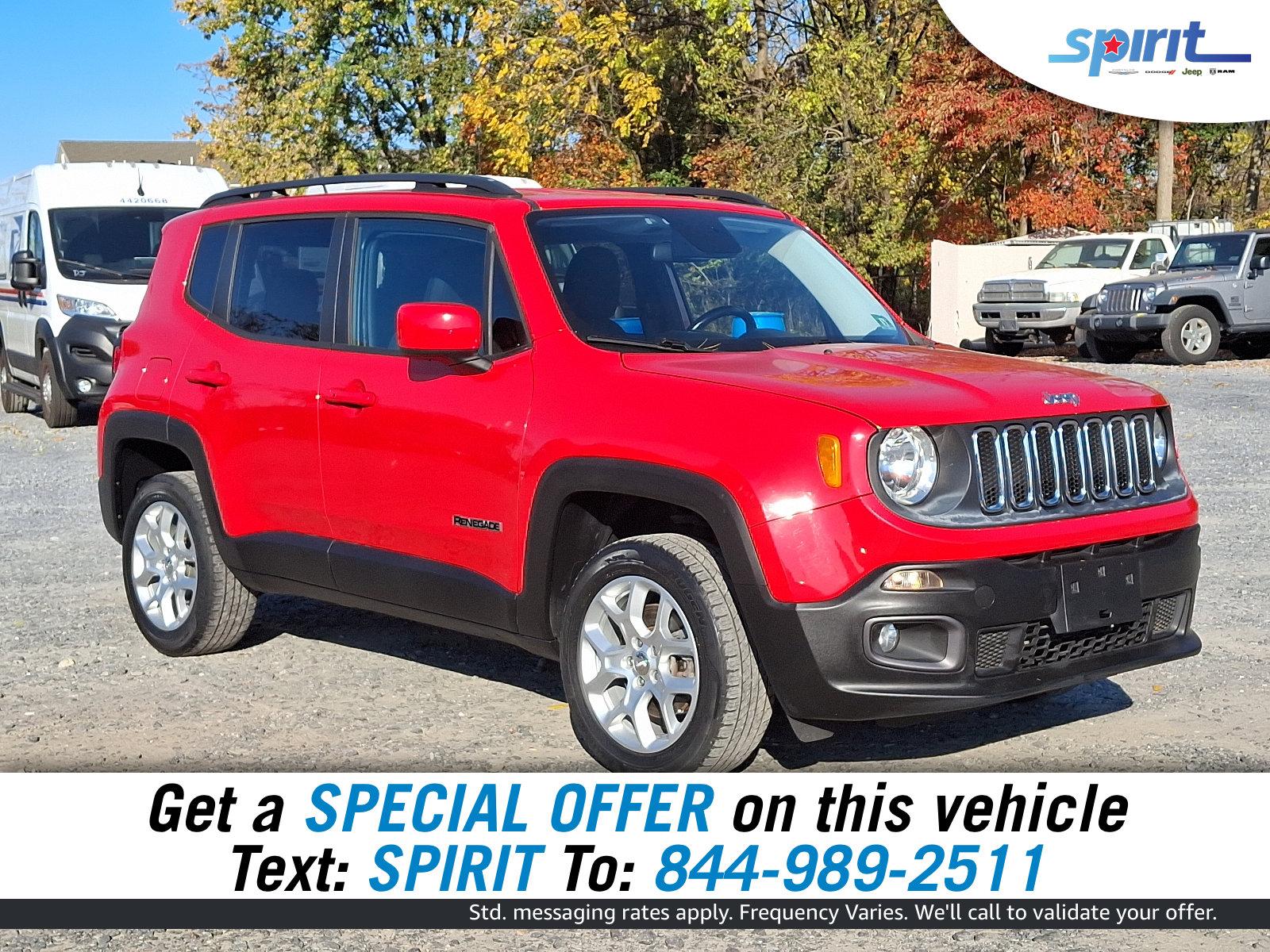 Thumbnail image of 2017 Jeep Renegade at Spirit Chrysler Dodge Jeep