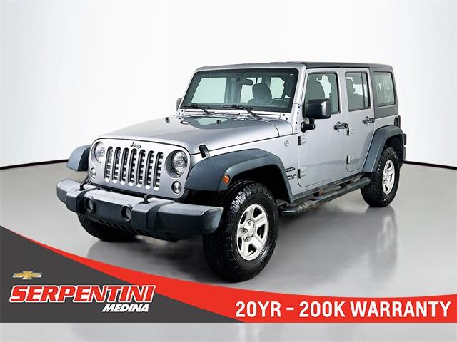 Thumbnail image of 2016 Jeep Wrangler Unlimited at Serpentini Chevrolet of Medina