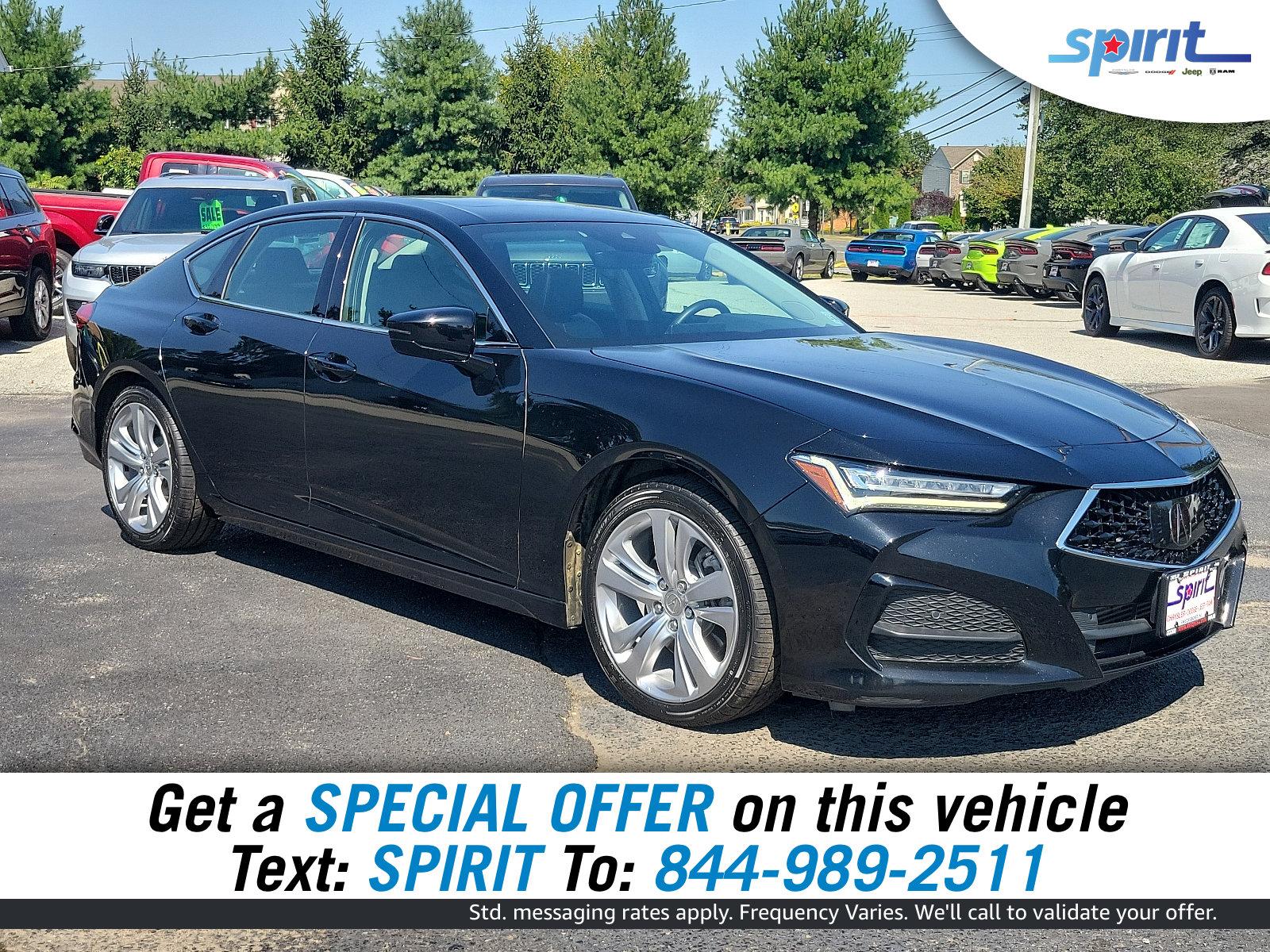 Thumbnail image of 2021 Acura TLX at Spirit Chrysler Dodge Jeep