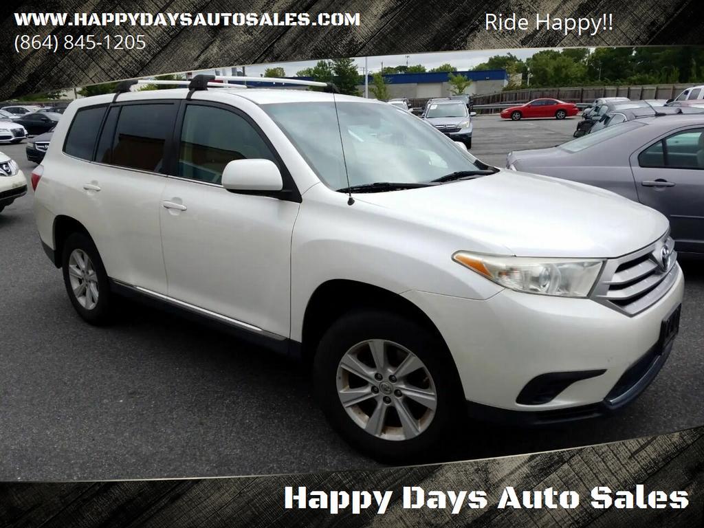 Thumbnail image of 2012 Toyota Highlander at Happy Days Auto Sales