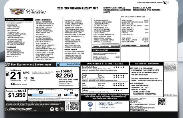 Thumbnail image of 2021 Cadillac XT5 at F C Kerbeck - New and Used