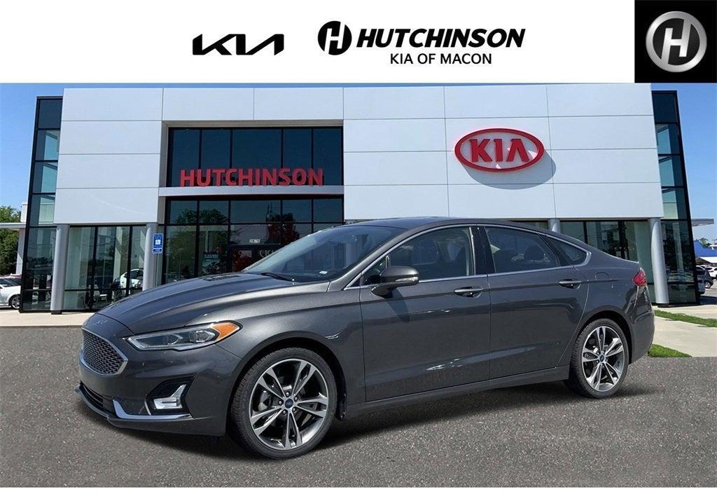 Thumbnail image of 2019 Ford Fusion at Hutchinson Mitsubishi