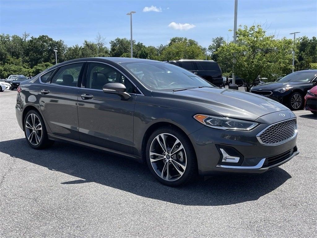 Thumbnail image of 2019 Ford Fusion at Hutchinson Mitsubishi