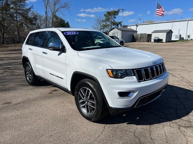 Thumbnail image of 2021 Jeep Grand Cherokee at Golling Chrysler Jeep Dodge Ram of Chelsea