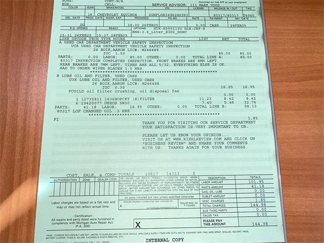 Thumbnail image of 2016 Chevrolet Equinox at Jim Riehl's Friendly Honda