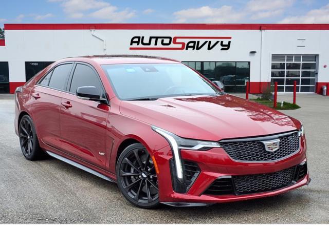 Thumbnail image of 2022 Cadillac CT4-V at Autosavvy Houston