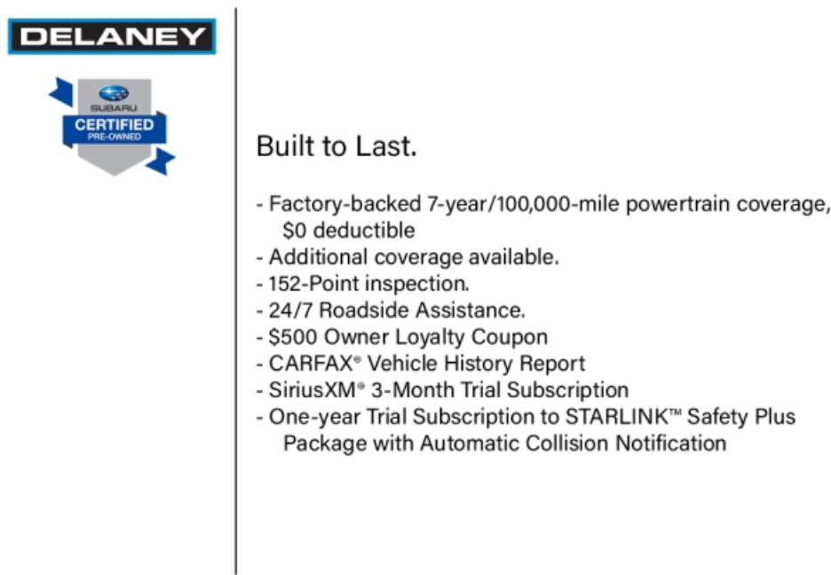 Thumbnail image of 2023 Subaru Forester at Delaney Auto Group