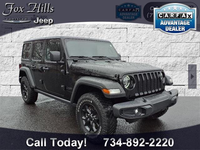 Thumbnail image of 2021 Jeep Wrangler Unlimited at Fox Hills Chrysler Jeep