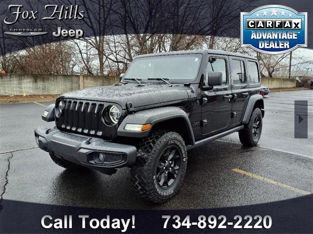 Thumbnail image of 2021 Jeep Wrangler Unlimited at Fox Hills Chrysler Jeep