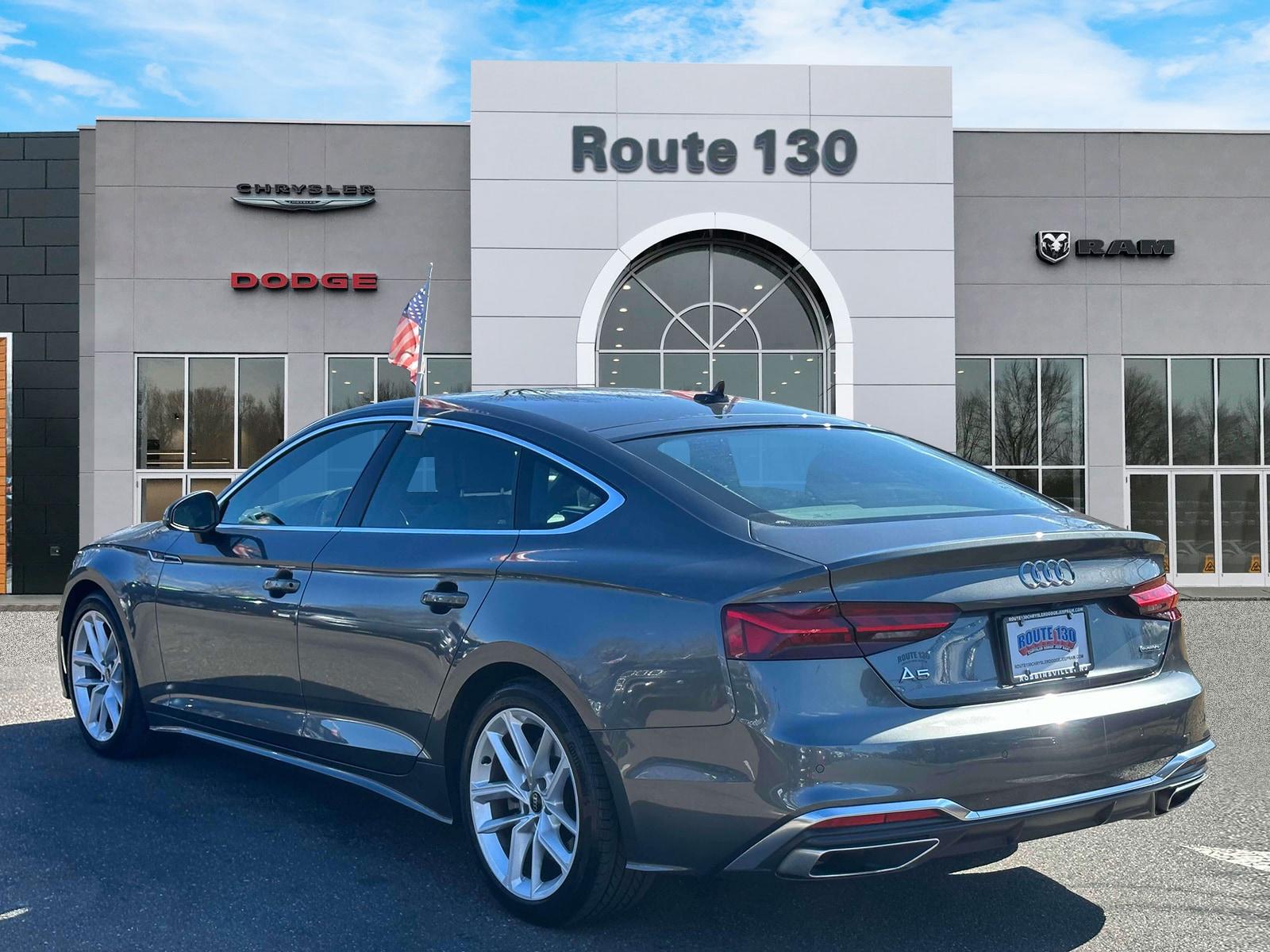Thumbnail image of 2024 Audi A5 Sportback at Route 130 Chrysler Jeep Dodge