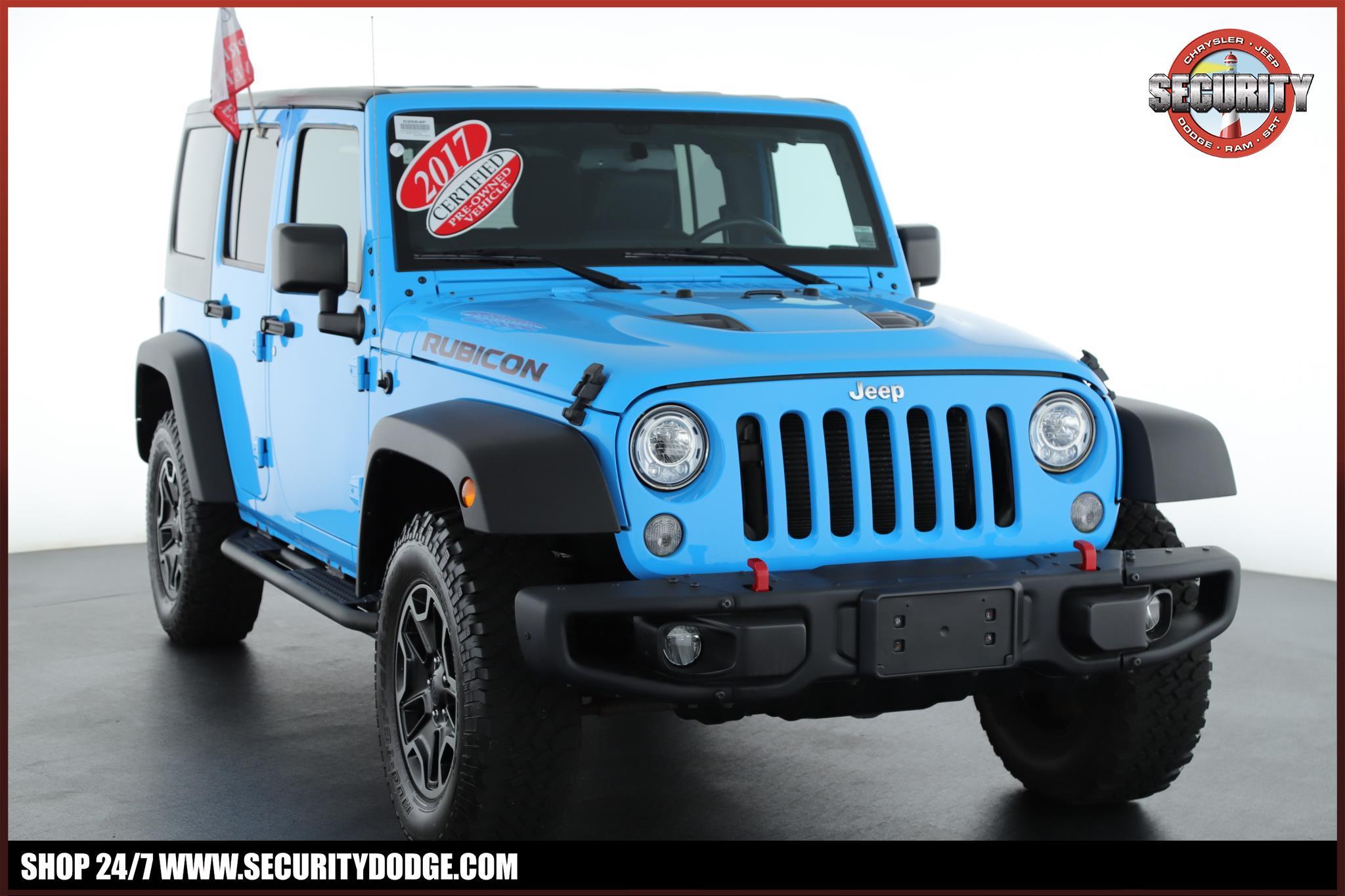 Thumbnail image of 2017 Jeep Wrangler Unlimited at Security Jeep, Dodge, Chrysler, Ram