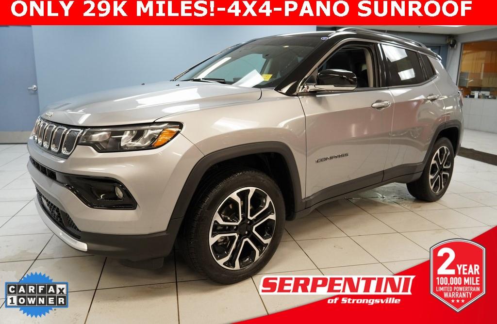Thumbnail image of 2022 Jeep Compass at Serpentini Chevrolet of Strongsville