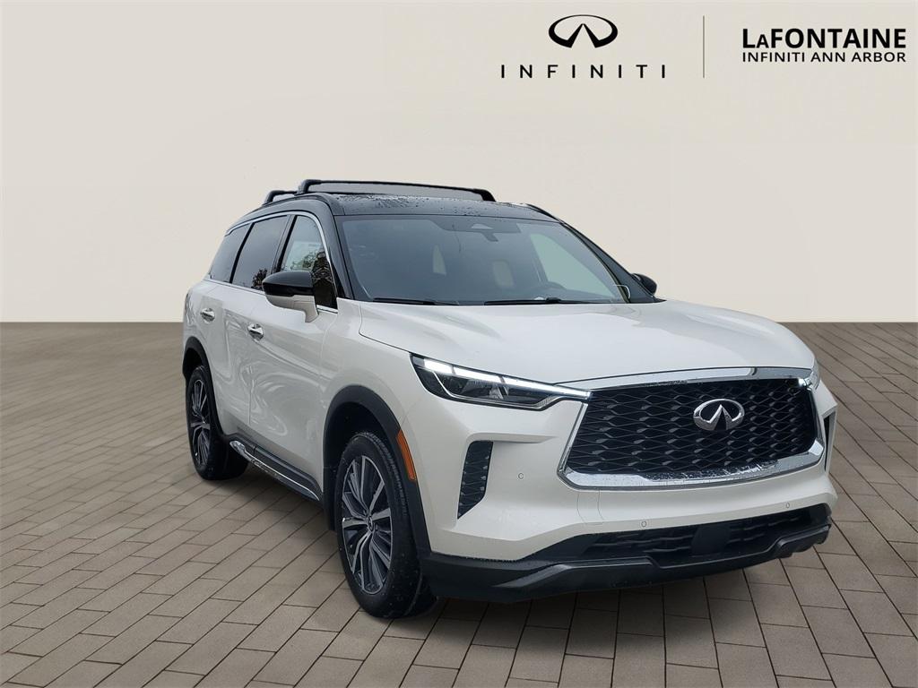 Thumbnail image of 2025 INFINITI QX60 at LaFontaine Infiniti of Ann Arbor