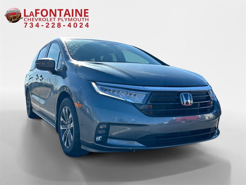Thumbnail image of 2021 Honda Odyssey at LaFontaine Chevrolet Plymouth