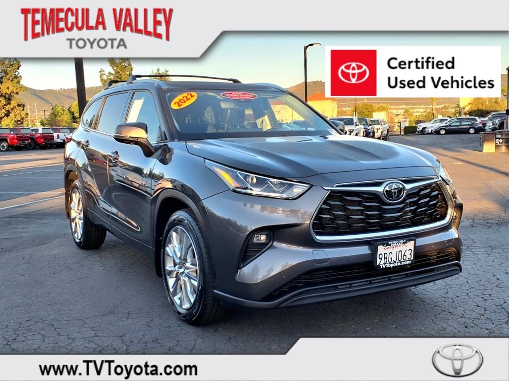 Thumbnail image of 2022 Toyota Highlander at Temecula Valley Toyota