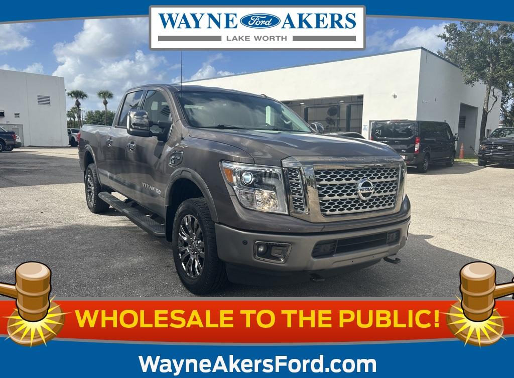 Thumbnail image of 2018 Nissan Titan XD at Wayne Akers Ford